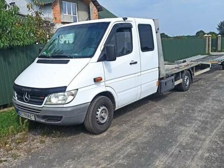 Белый Мерседес Sprinter, объемом двигателя 2.15 л и пробегом 411 тыс. км за 10300 $, фото 1 на Automoto.ua