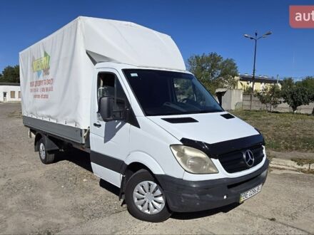Белый Мерседес Sprinter, объемом двигателя 2.15 л и пробегом 442 тыс. км за 10700 $, фото 1 на Automoto.ua