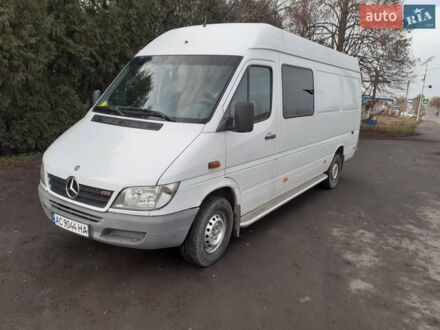 Білий Мерседес Sprinter, об'ємом двигуна 2.2 л та пробігом 750 тис. км за 9700 $, фото 1 на Automoto.ua