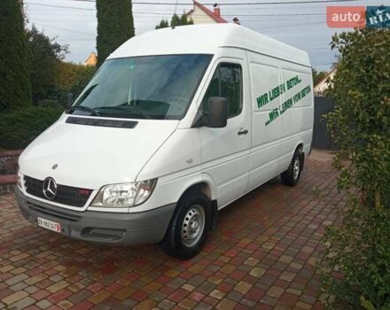 Білий Мерседес Sprinter, об'ємом двигуна 2.2 л та пробігом 198 тис. км за 14299 $, фото 1 на Automoto.ua