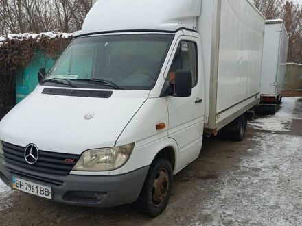 Білий Мерседес Sprinter, об'ємом двигуна 2.15 л та пробігом 600 тис. км за 13000 $, фото 1 на Automoto.ua