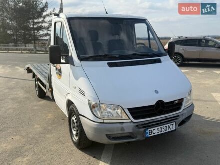 Білий Мерседес Sprinter, об'ємом двигуна 2.15 л та пробігом 200 тис. км за 10599 $, фото 1 на Automoto.ua