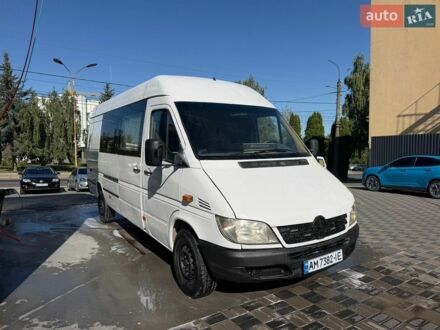 Белый Мерседес Sprinter, объемом двигателя 2.15 л и пробегом 555 тыс. км за 6800 $, фото 1 на Automoto.ua