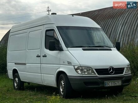Білий Мерседес Sprinter, об'ємом двигуна 2.1 л та пробігом 356 тис. км за 8250 $, фото 1 на Automoto.ua
