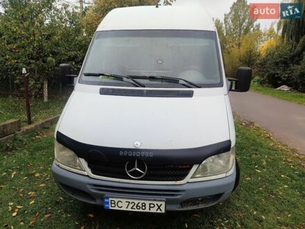 Белый Мерседес Sprinter, объемом двигателя 2.2 л и пробегом 610 тыс. км за 6200 $, фото 1 на Automoto.ua