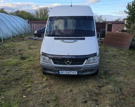 Білий Мерседес Sprinter, об'ємом двигуна 2.7 л та пробігом 419 тис. км за 9300 $, фото 1 на Automoto.ua