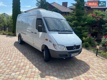 Білий Мерседес Sprinter, об'ємом двигуна 2.7 л та пробігом 238 тис. км за 22500 $, фото 1 на Automoto.ua