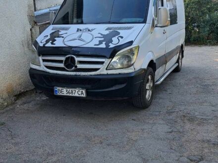 Білий Мерседес Sprinter, об'ємом двигуна 2.1 л та пробігом 100 тис. км за 8283 $, фото 1 на Automoto.ua