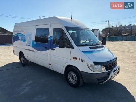Білий Мерседес Sprinter, об'ємом двигуна 2.69 л та пробігом 610 тис. км за 11000 $, фото 1 на Automoto.ua