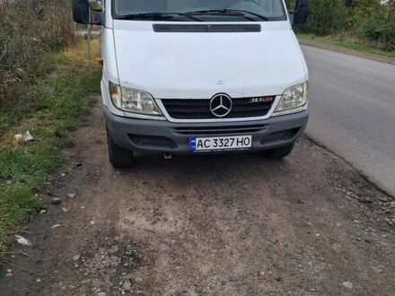 Белый Мерседес Sprinter, объемом двигателя 2.1 л и пробегом 480 тыс. км за 8500 $, фото 1 на Automoto.ua
