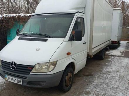 Мерседес Sprinter 2006 в Подольск (Котовск) на Automoto.ua Белый Мерседес Sprinter, объемом двигателя 2.1 л и пробегом 500 тыс. км за 15000 $, фото 1 на Automoto.ua