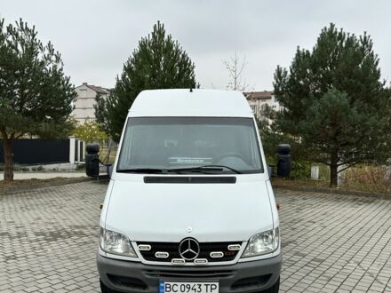 Білий Мерседес Sprinter, об'ємом двигуна 2.1 л та пробігом 652 тис. км за 9299 $, фото 1 на Automoto.ua