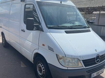 Білий Мерседес Sprinter, об'ємом двигуна 2.15 л та пробігом 277 тис. км за 7000 $, фото 1 на Automoto.ua