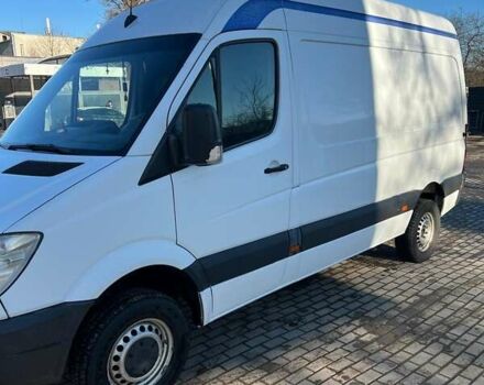 Белый Мерседес Sprinter, объемом двигателя 2.1 л и пробегом 620 тыс. км за 9800 $, фото 1 на Automoto.ua