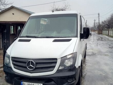 Білий Мерседес Sprinter, об'ємом двигуна 2.15 л та пробігом 400 тис. км за 10000 $, фото 1 на Automoto.ua