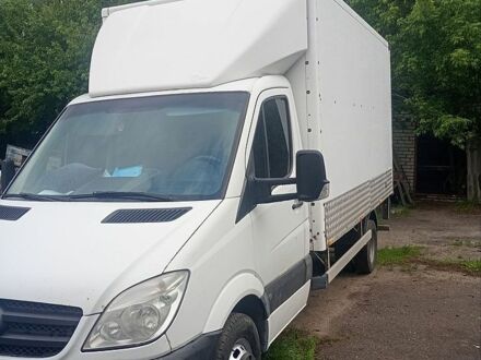 Белый Мерседес Sprinter, объемом двигателя 2.15 л и пробегом 100 тыс. км за 18900 $, фото 1 на Automoto.ua