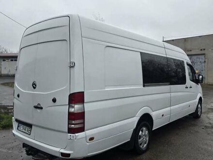 Белый Мерседес Sprinter, объемом двигателя 3 л и пробегом 200 тыс. км за 22500 $, фото 1 на Automoto.ua