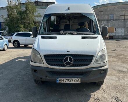 Білий Мерседес Sprinter, об'ємом двигуна 3 л та пробігом 910 тис. км за 7205 $, фото 1 на Automoto.ua