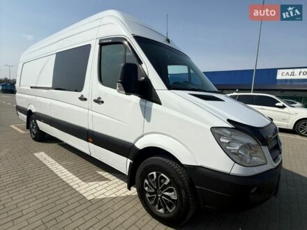 Белый Мерседес Sprinter, объемом двигателя 2.15 л и пробегом 600 тыс. км за 15200 $, фото 1 на Automoto.ua