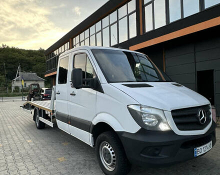 Белый Мерседес Sprinter, объемом двигателя 2.15 л и пробегом 450 тыс. км за 17900 $, фото 1 на Automoto.ua