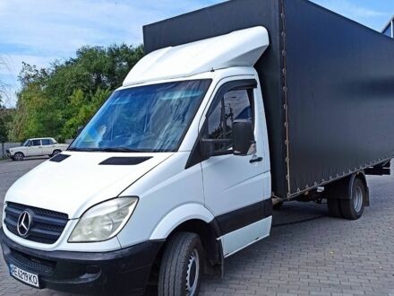 Белый Мерседес Sprinter, объемом двигателя 3 л и пробегом 618 тыс. км за 15500 $, фото 1 на Automoto.ua