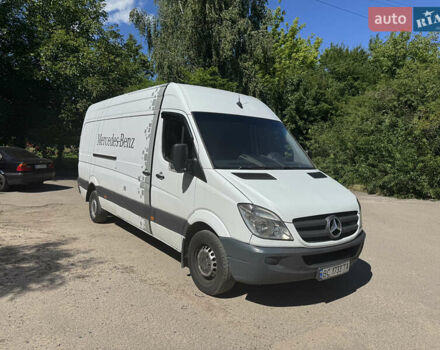 Білий Мерседес Sprinter, об'ємом двигуна 2.1 л та пробігом 637 тис. км за 10500 $, фото 1 на Automoto.ua
