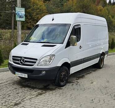 Белый Мерседес Sprinter, объемом двигателя 0 л и пробегом 373 тыс. км за 10500 $, фото 1 на Automoto.ua