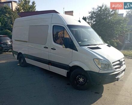 Белый Мерседес Sprinter, объемом двигателя 2.1 л и пробегом 356 тыс. км за 11500 $, фото 1 на Automoto.ua