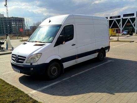 Білий Мерседес Sprinter, об'ємом двигуна 3 л та пробігом 270 тис. км за 12000 $, фото 1 на Automoto.ua