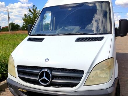 Білий Мерседес Sprinter, об'ємом двигуна 2.1 л та пробігом 369 тис. км за 9000 $, фото 1 на Automoto.ua
