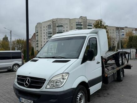 Белый Мерседес Sprinter, объемом двигателя 2.69 л и пробегом 400 тыс. км за 14000 $, фото 1 на Automoto.ua