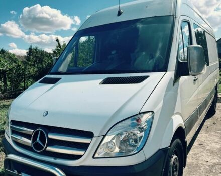 Белый Мерседес Sprinter, объемом двигателя 2.1 л и пробегом 450 тыс. км за 11000 $, фото 1 на Automoto.ua