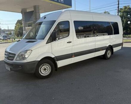 Белый Мерседес Sprinter, объемом двигателя 2.15 л и пробегом 270 тыс. км за 13800 $, фото 1 на Automoto.ua