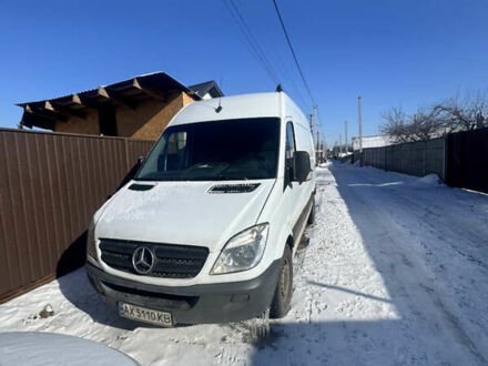 Білий Мерседес Sprinter, об'ємом двигуна 2.15 л та пробігом 350 тис. км за 10000 $, фото 1 на Automoto.ua
