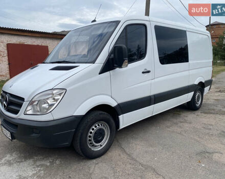 Білий Мерседес Sprinter, об'ємом двигуна 2.15 л та пробігом 221 тис. км за 12500 $, фото 1 на Automoto.ua