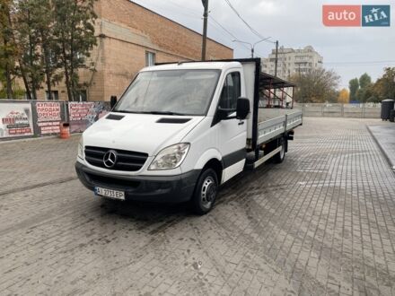 Белый Мерседес Sprinter, объемом двигателя 2.99 л и пробегом 390 тыс. км за 16500 $, фото 1 на Automoto.ua