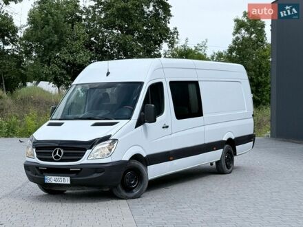 Білий Мерседес Sprinter, об'ємом двигуна 2.2 л та пробігом 421 тис. км за 9499 $, фото 1 на Automoto.ua