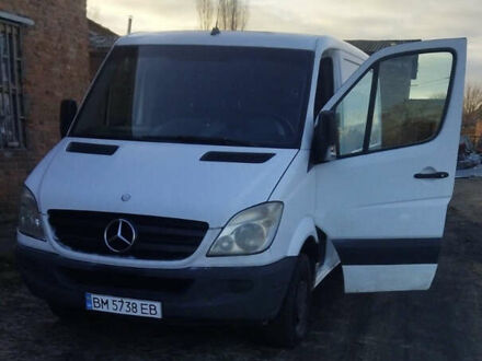 Белый Мерседес Sprinter, объемом двигателя 2.15 л и пробегом 515 тыс. км за 6500 $, фото 1 на Automoto.ua