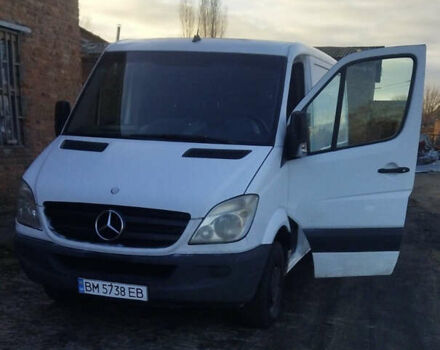 Белый Мерседес Sprinter, объемом двигателя 2.15 л и пробегом 515 тыс. км за 6500 $, фото 1 на Automoto.ua