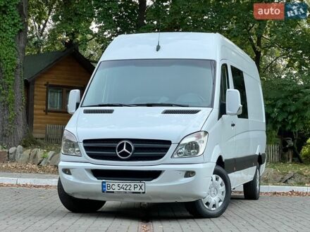 Белый Мерседес Sprinter, объемом двигателя 2.15 л и пробегом 600 тыс. км за 12450 $, фото 1 на Automoto.ua