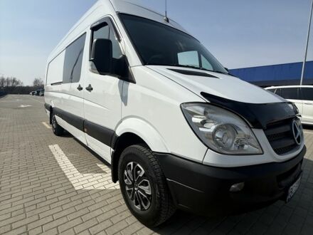Белый Мерседес Sprinter, объемом двигателя 2.1 л и пробегом 600 тыс. км за 12500 $, фото 1 на Automoto.ua