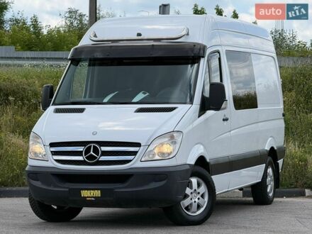 Білий Мерседес Sprinter, об'ємом двигуна 3 л та пробігом 235 тис. км за 13900 $, фото 1 на Automoto.ua