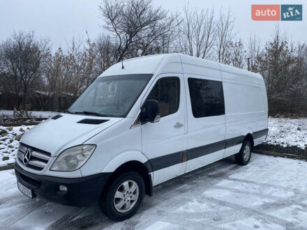 Мерседес Sprinter 2008 у Івано-Франківську на Automoto.ua Білий Мерседес Sprinter, об'ємом двигуна 2.99 л та пробігом 389 тис. км за 17999 $, фото 1 на Automoto.ua