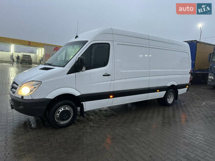 Белый Мерседес Sprinter, объемом двигателя 2.99 л и пробегом 317 тыс. км за 16200 $, фото 1 на Automoto.ua