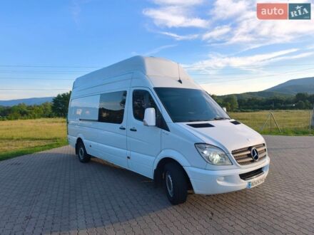 Белый Мерседес Sprinter, объемом двигателя 2.99 л и пробегом 491 тыс. км за 14800 $, фото 1 на Automoto.ua