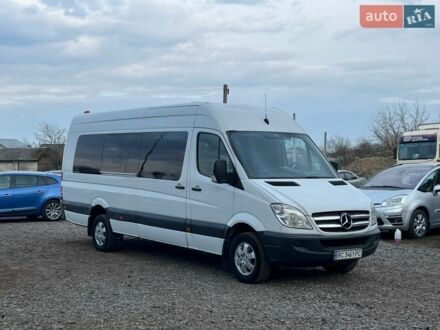 Белый Мерседес Sprinter, объемом двигателя 3 л и пробегом 600 тыс. км за 16600 $, фото 1 на Automoto.ua