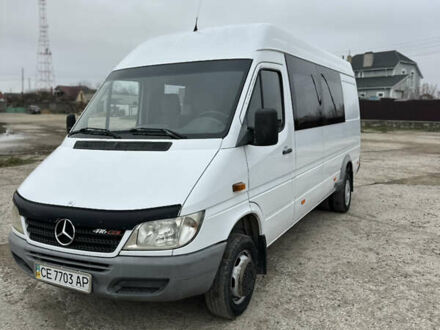 Белый Мерседес Sprinter, объемом двигателя 2.69 л и пробегом 316 тыс. км за 19700 $, фото 1 на Automoto.ua
