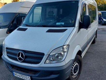 Белый Мерседес Sprinter, объемом двигателя 2.2 л и пробегом 998 тыс. км за 10000 $, фото 1 на Automoto.ua