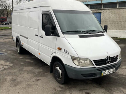 Білий Мерседес Sprinter, об'ємом двигуна 2.69 л та пробігом 480 тис. км за 17500 $, фото 1 на Automoto.ua