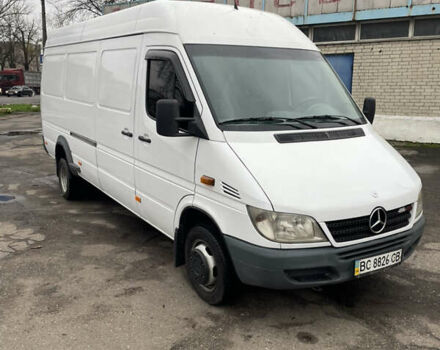 Білий Мерседес Sprinter, об'ємом двигуна 2.69 л та пробігом 480 тис. км за 17500 $, фото 1 на Automoto.ua